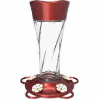 More Birds 11 Oz. Glass Twist Hummingbird Feeder 79-TWS