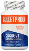 Bulletproof Coconut Charcoal Gas Relief Capsules 500mg