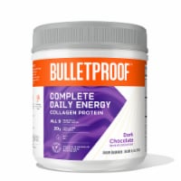 Bulletproof Complete Daily Energy Dark Chocolate Collagen Protein Powder Perspective: Main
