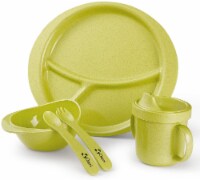 Ozeri Earth Dish Set For Kids, 100% Made from a Plant