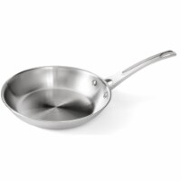 Professional Series Stainless Steel Frying Pan by Ozeri, 100% PTFE-Free Restaurant Edition,