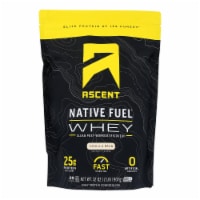 Ascent Native Fuel Vanilla Bean Whey Protein Powder
