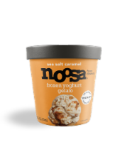 Noosa Sea Salt Caramel Frozen Yogurt Gelato