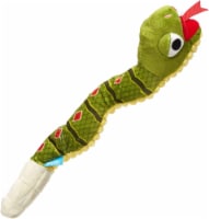 Bark Multicolored Plush Snake Dog Toy 1 pk Perspective: Main