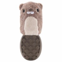 Bark Brown Plush PB Beaver Dog Toy 1 pk Perspective: Main