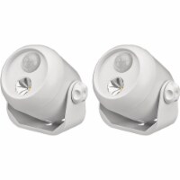 Mr Beams LED Motion-Activated Spotlight - White Perspective: Main