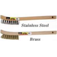Kdar 22036 2 x 9 in. Stainless Steel Curved Handle Wire Brush