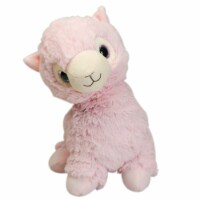 Warmies Llama Stuffed Animal - Pink Perspective: Main
