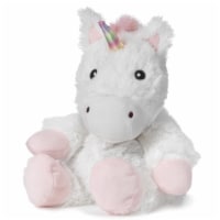 Warmies Unicorn Stuffed Animal - White