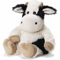 Warmies CPCOW3 Microwavable French Lavender Scented Plush Black & White Cow