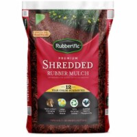 Rubberific International Mulch Rubberific, Redwood Rubber Mulch, .8cu ft