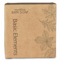 Basic Elements Bath Soap Bar, Clean Scent, 1.41 Oz, 200/carton SP-BEL-BH