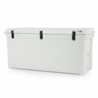 ENGEL High Performance 167-Qt Durable Rotomolded Airtight Hard Ice Cooler, White