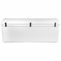 ENGEL High Performance 293-Qt Durable Rotomolded Airtight Hard Ice Cooler, White
