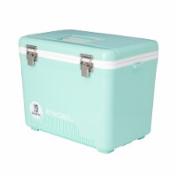 ENGEL 19 Quart 32 Can Leak Proof Odor Resistant Insulated Cooler Drybox, Seafoam