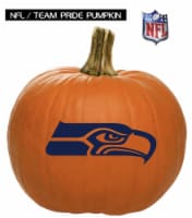 Pumpkin Patch Pals NFL Football Painted Logo Pumpkin - Each Perspective: Main