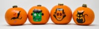 Little Ghouls Painted Pumpkin Perspective: Main