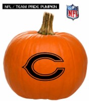 Pumpkin Patch Pals Chicago Bears Painted Pumpkin - Each Perspective: Main