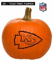 Pumpkin Patch Pals Kansas City Chiefs Painted Pumpkin - Each