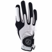 Zero Friction Men's Performance Universal Fit Right Hand Golf Glove - White