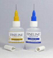 Fineline 18 & 20 Gauge Applicators & Bottles - Empty 2/Pkg-1.25oz