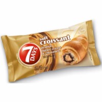 7 Days Peanut Butter and Chocolate Soft Croissant, 2.65 Ounce -- 24 per case.