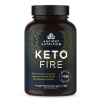 Ancient Nutrition KetoFIRE Ketone Activator Caffeine Free Capsules