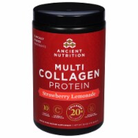 Ancient Nutrition Strawberry Lemonade Multi Collagen Protein Powder