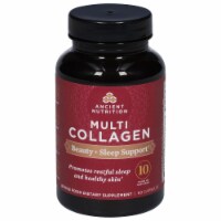 Ancient Nutrition Multi Collagen Protein Beauty + Sleep Capsules