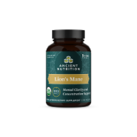 Ancient Nutrition Mental Clarity and Concentration Support Organic Lion's Man Dietary Supplement