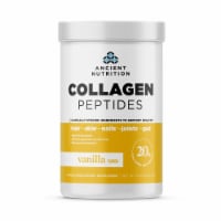 Ancient Nutrition Vanilla Flavor Collagen Peptides Dietary Supplement
