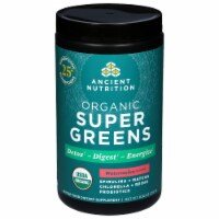 Ancient Nutrition Organic Super Greens Watermelon Dietary Supplement 8.82 oz Perspective: Main