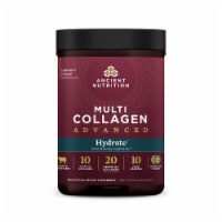 Ancient Nutrition Multi Collagen Advanced Hydrate Lemon Lime Flavor Powder Perspective: Main
