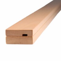 Precision Quilting Tools Light Stained Wood Quilt Hanger Rack, 60 Inch