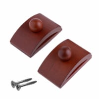 Precision Quilting Tools Light Wooden Clamp Wall Hangers - 4 Small Clips &  Screws, 1.18 H 9.25 L 2.76 W - Fred Meyer