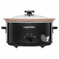 Chefman Natural Slow Cooker - Black