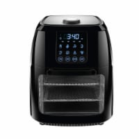 Chefman Analog Air Fryer with Dual Control - Black, 3.5 L - Fred Meyer