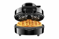 Chefman Perfect Pour Volcano Waffle Maker - Black Perspective: Main