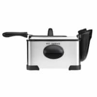 Chefman Stainless Steel Deep Fryer, XL 4.5 Liter Capacity, Silver Perspective: Main