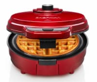 Chefman Anti-Overflow Belgian Waffle Maker - Red