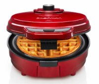 Chefman Anti-Overflow Belgian Waffle Maker - Red