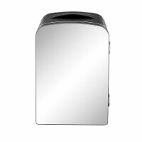Chefman Portable Mirrored Beauty Fridge - Black