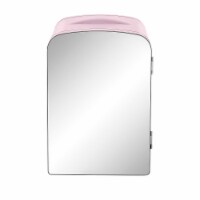 Chefman Portable Mirrored Personal Fridge