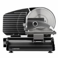 Chefman Stainless Steel Die-Cast Electric Quick Release Meat Slicer - Black