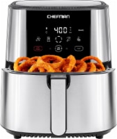 Chefman TurboFry Air Fryer - Black/Silver, 2 L - Fry's Food Stores