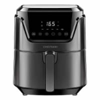 Chefman Analog Air Fryer with Dual Control - Black, 3.5 L - Kroger