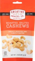 Creative Snacks Co. Roasted Salted Cashews Perspective: Main