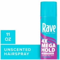Rave 4X Mega Hold Unscented Hair Spray Perspective: Main