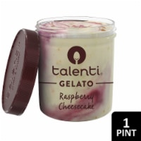 Talenti Real Cream Cheese & Graham Cracker Crust & Raspberries Raspberry Cheesecake Gelato