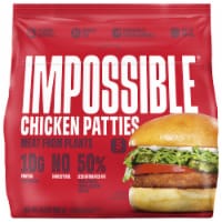 Impossible™ Plant-Based Frozen Chicken Patties Perspective: Main